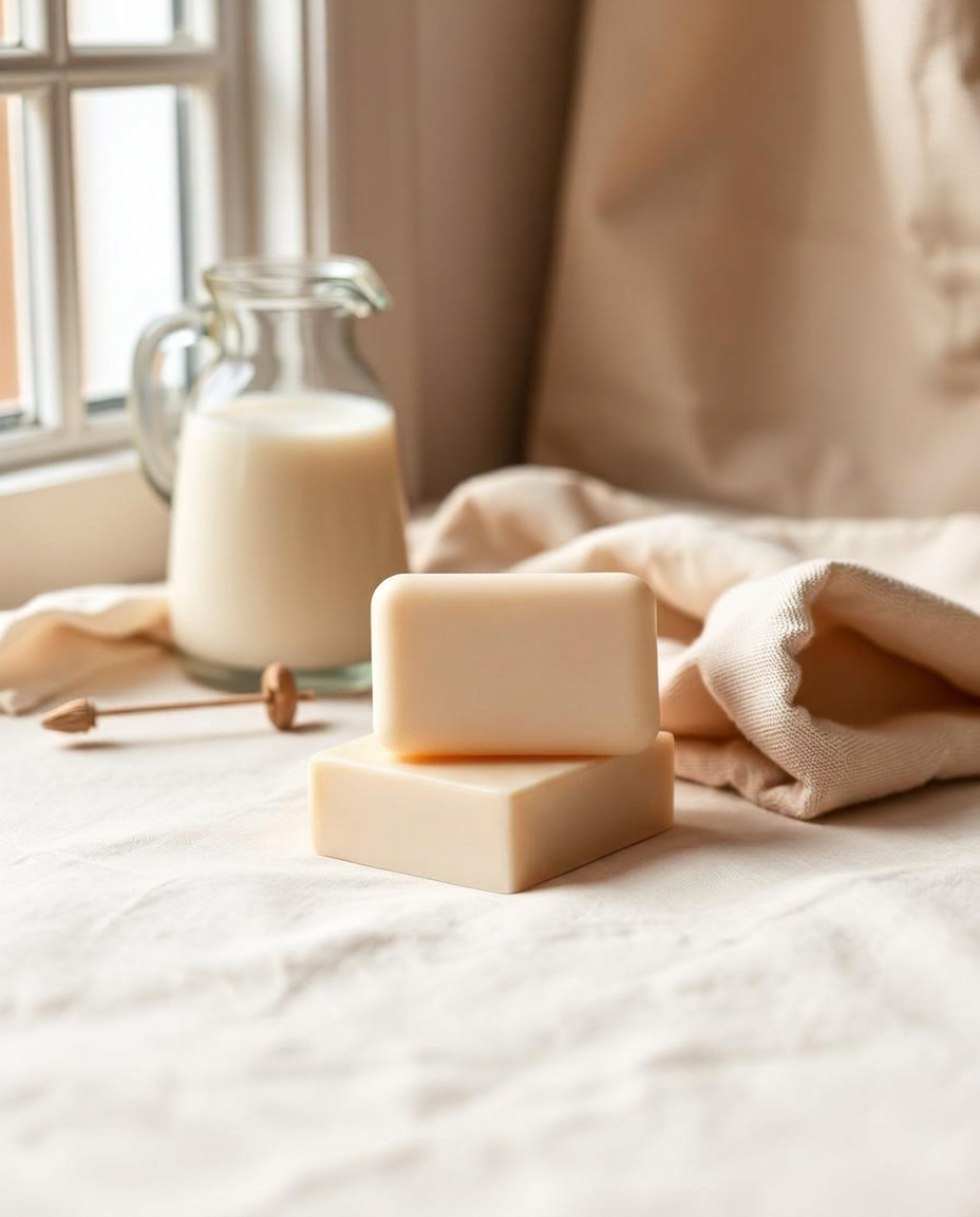 Goat-Milk & 55% Shea Butter Baby Soap Bar