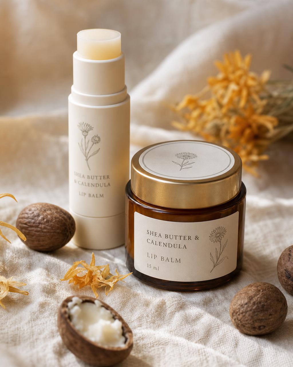 Shea Butter & Calendula Lip Balm