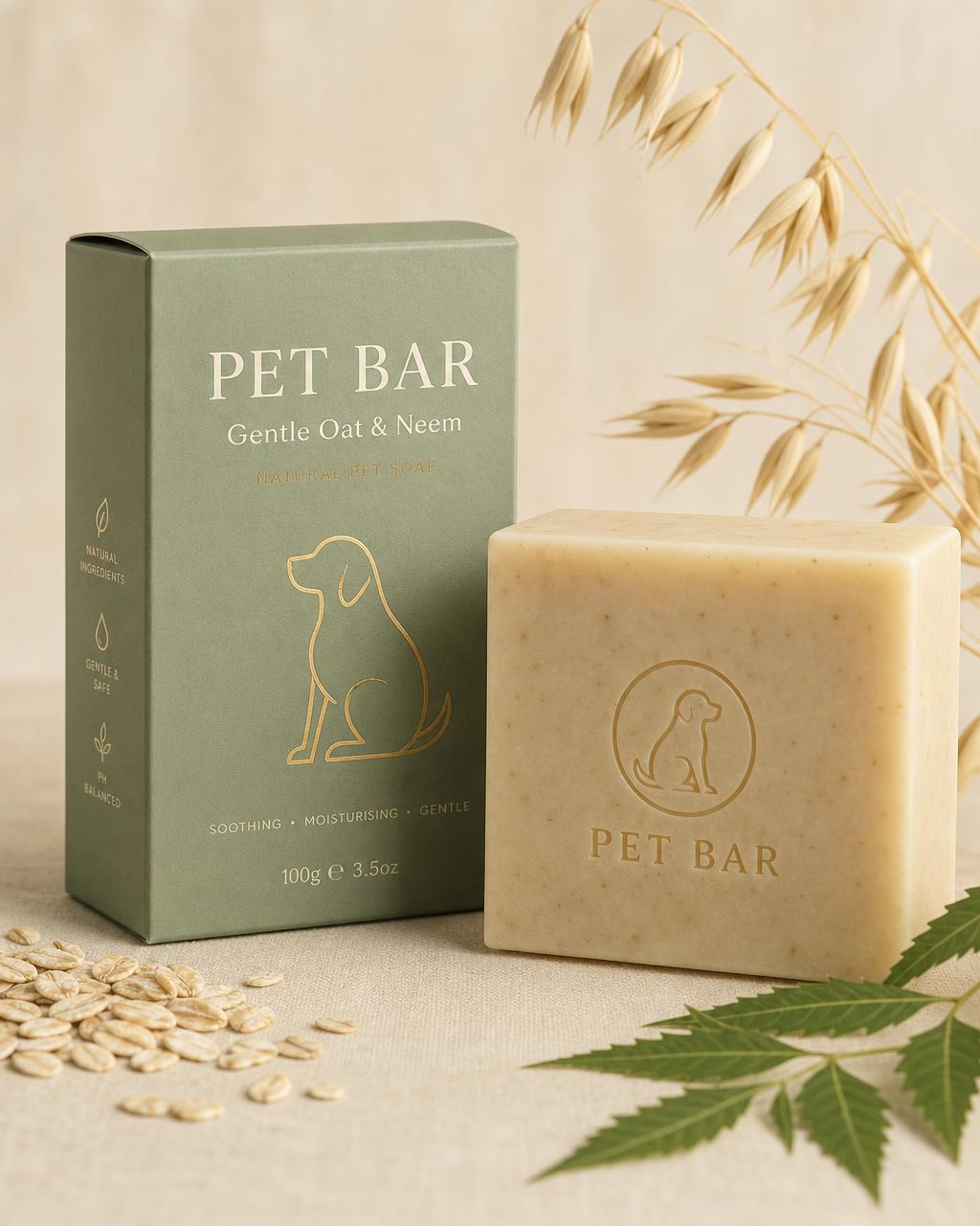 Gentle Oat & Neem Pet Bar